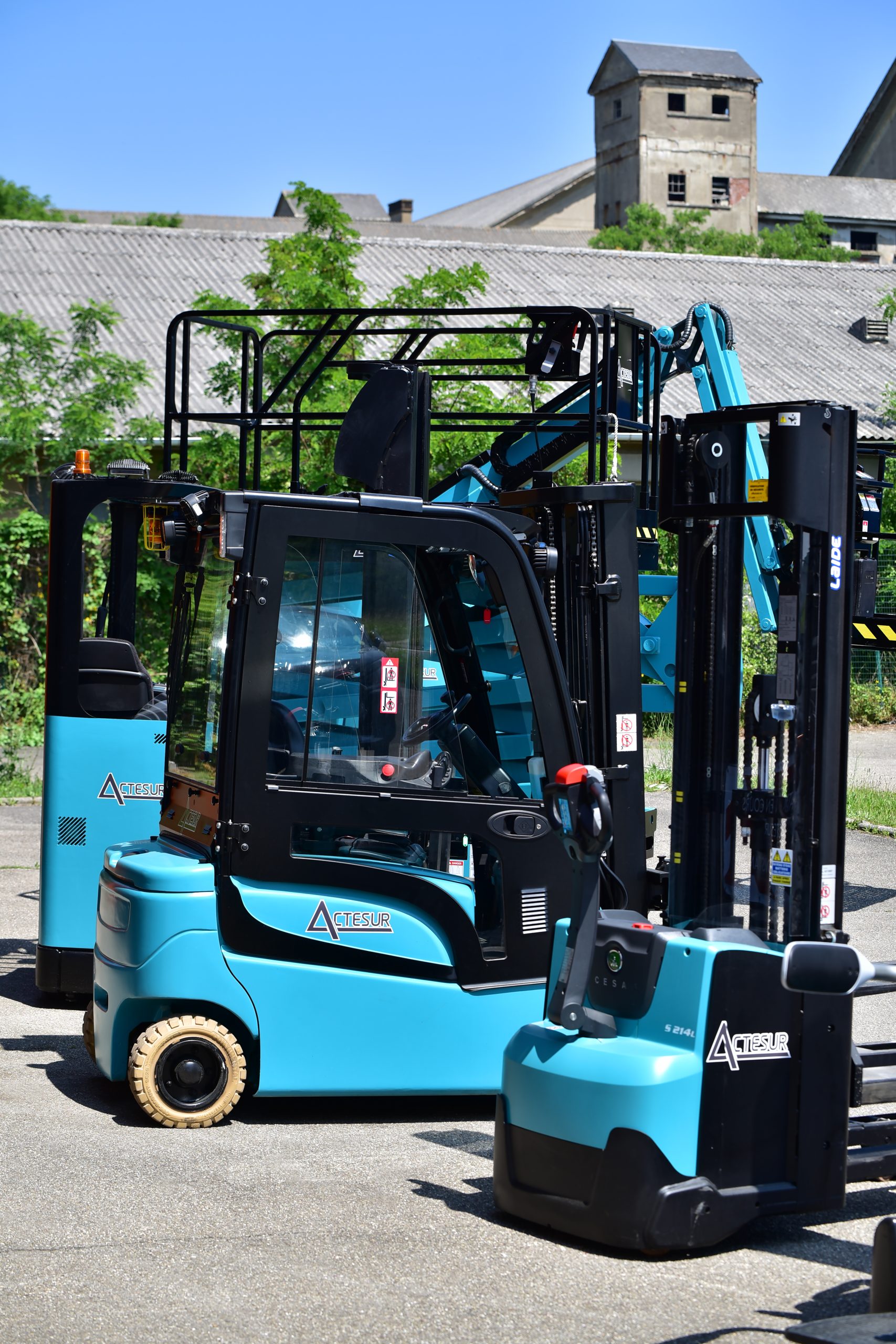 Formation CACES R489 chariots à conducteur porté en entreprise